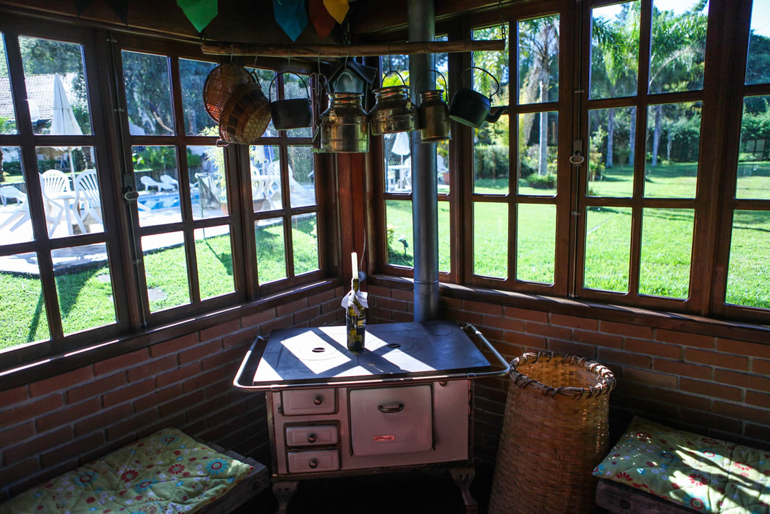 Cantinho Dentro do Restaurante